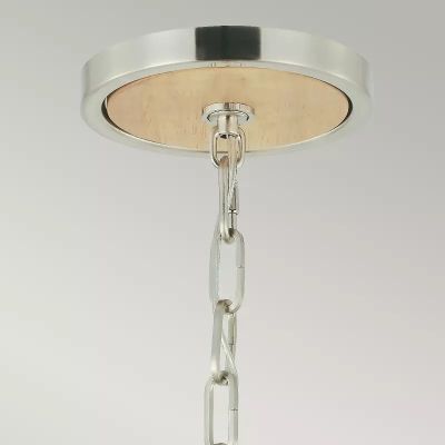 Elstead Lighting Allier lampa wisząca 1x60 W drewno FE-ALLIER-P-L-LW