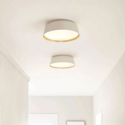 Elstead Lighting Asher plafon 3x40 W biały-złoty FE-ASHER-3F-WHT