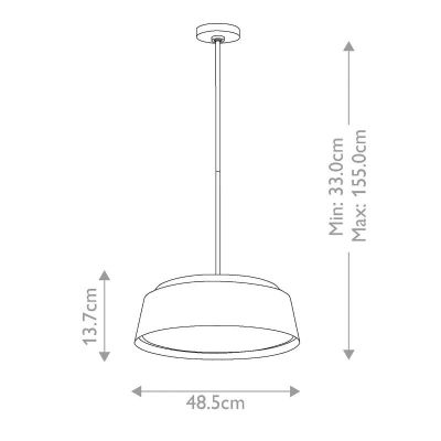 Elstead Lighting Asher lampa podsufitowa 5x60 W biała FE-ASHER-5P-WHT
