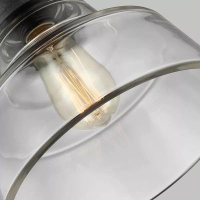 Elstead Lighting Baskin lampa wisząca 1x60 W mosiądz FE-BASKIN-P-A-BR