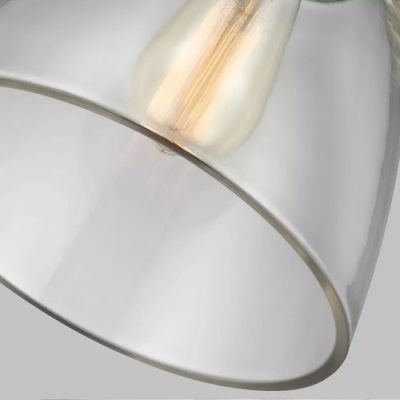 Elstead Lighting Baskin lampa wisząca 1x60 W mosiądz FE-BASKIN-P-B-BR