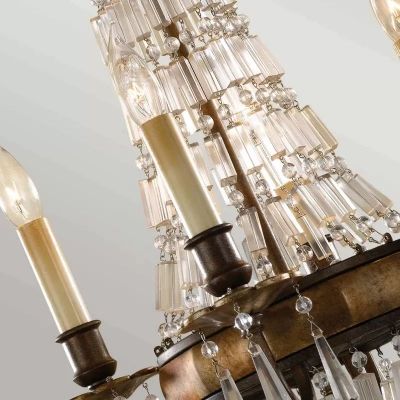 Elstead Lighting Bellini lampa wisząca 4x60 W brązowa FE-BELLINI4
