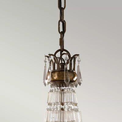 Elstead Lighting Bellini lampa wisząca 6x60 W brązowa FE-BELLINI6