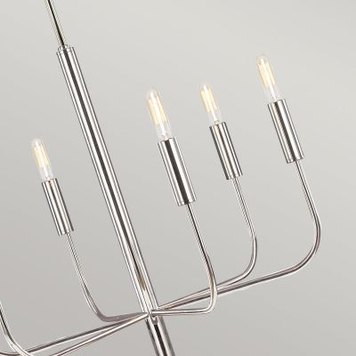 Elstead Lighting Brianna lampa wisząca 6x60 W nikiel polerowany FE-BRIANNA6-PN