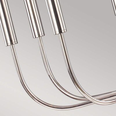 Elstead Lighting Brianna lampa wisząca 9x60 W nikiel polerowany FE-BRIANNA9-PN