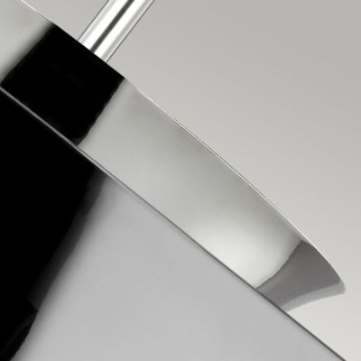 Elstead Lighting Brisbin lampa wisząca 1x60 W nikiel polerowany FE-BRISBIN-PN