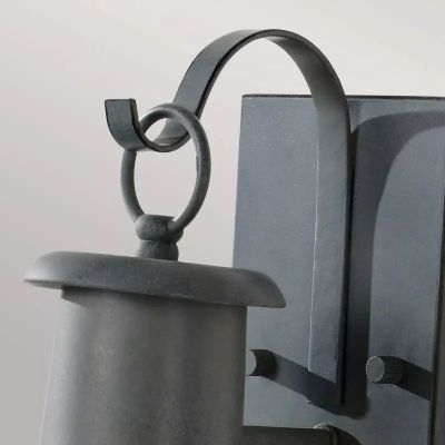 Elstead Lighting Chelsea Harbor kinkiet zewnętrzny 1x60 W szary FE-CHELSEAHBR2