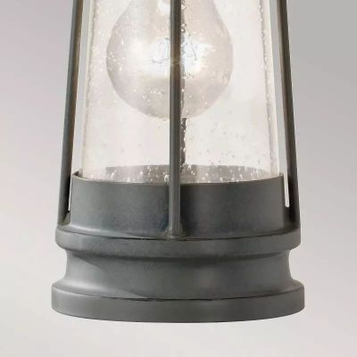 Elstead Lighting Chelsea Harbor kinkiet zewnętrzny 1x60 W szary FE-CHELSEAHBR2