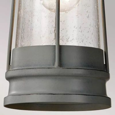 Elstead Lighting Chelsea Harbor lampa wisząca zewnętrzna 1x60 W szara FE-CHELSEAHBR8