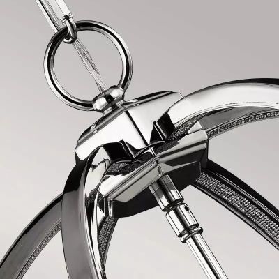 Elstead Lighting Corinne lampa wisząca 3x60 W nikiel FE-CORINNE-3P-M