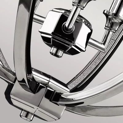 Elstead Lighting Corinne lampa wisząca 3x60 W nikiel FE-CORINNE-3P-M
