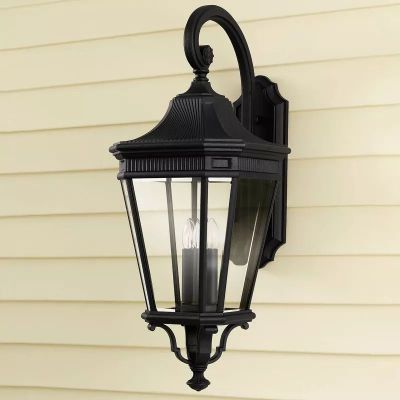 Elstead Lighting Cotswold Lane kinkiet zewnętrzny 1x60 W czarny FE-COTSLN2-L-BK