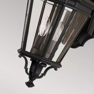 Elstead Lighting Cotswold Lane kinkiet zewnętrzny 2x60 W czarny FE-COTSLN2-M-BK