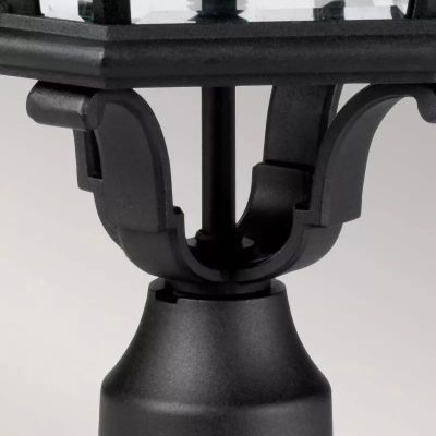 Elstead Lighting Cotswold Lane lampa stojąca zewnętrzna 1x60 W czarna FE-COTSLN3-L-BK