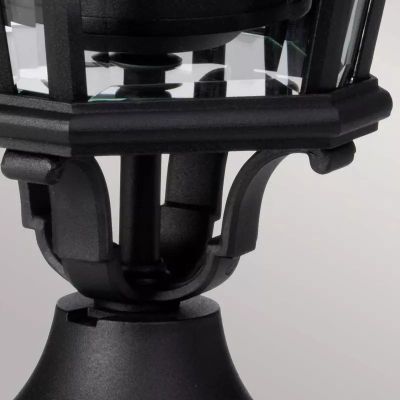 Elstead Lighting Cotswold Lane lampa stojąca zewnętrzna 2x60 W czarna FE-COTSLN3-M-BK