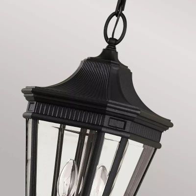 Elstead Lighting Cotswold Lane lampa wisząca zewnętrzna 2x60 W czarna FE-COTSLN8-M-BK