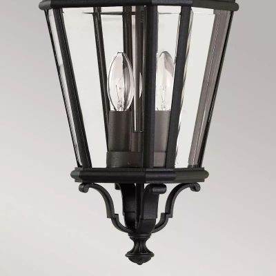 Elstead Lighting Cotswold Lane lampa wisząca zewnętrzna 2x60 W czarna FE-COTSLN8-M-BK