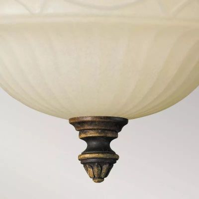 Elstead Lighting Drawing Room plafon 2x60 W brązowy-beżowy FE-DRAWING-ROOM-FA