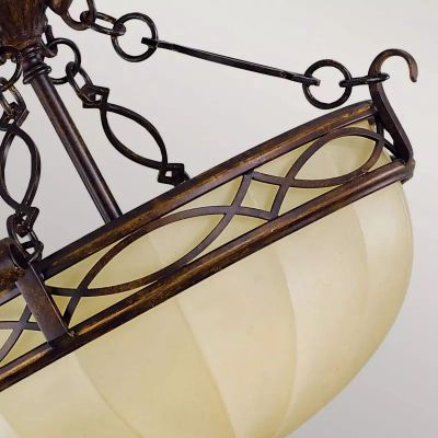 Elstead Lighting Drawing Room kinkiet 1x60 W brązowy/kremowy FE-DRAWING-ROOM-WU2