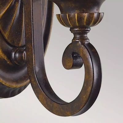 Elstead Lighting Drawing Room kinkiet 1x60 W brązowy FE-DRAWING-ROOM1