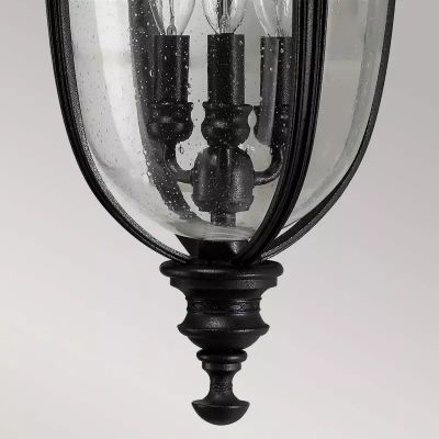 Elstead Lighting English Bridle kinkiet zewnętrzny 3x60 W czarny FE-EB2-L-BLK