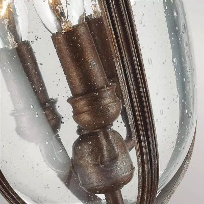 Elstead Lighting English Bridle lampa stojąca zewnętrzna 3x60 W brązowa FE-EB3-M-BRB