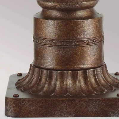Elstead Lighting English Bridle lampa stojąca zewnętrzna 3x60 W brązowa FE-EB3-M-BRB