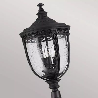 Elstead Lighting English Bridle lampa stołowa zewnęt 3x60 W czarna FE-EB5-L-BLK
