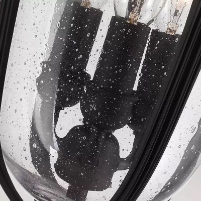 Elstead Lighting English Bridle lampa wisząca zewnętrzna 3x60 W czarna FE-EB8-M-BLK