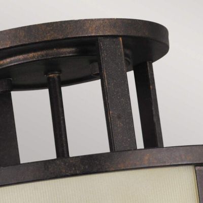 Elstead Lighting Fusion lampa podsufitowa 3x60 W grecki brąz FE-FUSION-SF