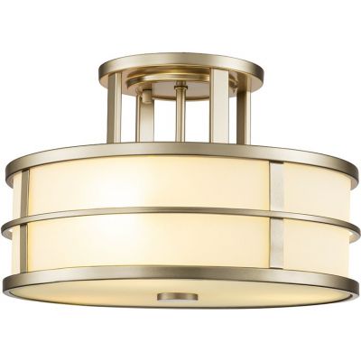 Elstead Lighting Fusion lampa podsufitowa 3x60 W mosiądz FE-FUSION-SF-PNBR
