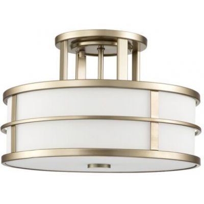Elstead Lighting Fusion lampa podsufitowa 3x60 W mosiądz FE-FUSION-SF-PNBR