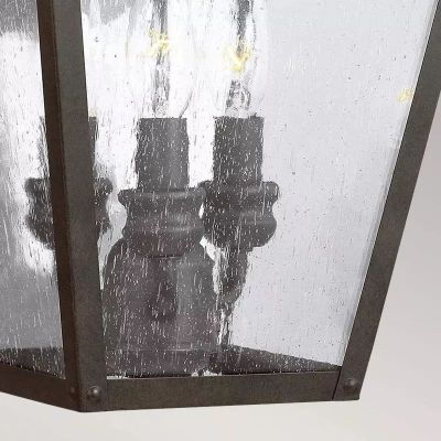 Elstead Lighting Galena kinkiet zewnętrzny 3x40 W brązowy FE-GALENA2-L-SBL