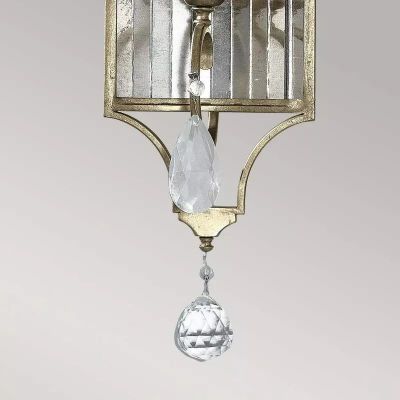 Elstead Lighting Gianna kinkiet 1x40 W srebrny FE-GIANNA1