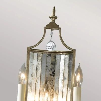 Elstead Lighting Gianna kinkiet 3x60 W srebrny FE-GIANNA3W