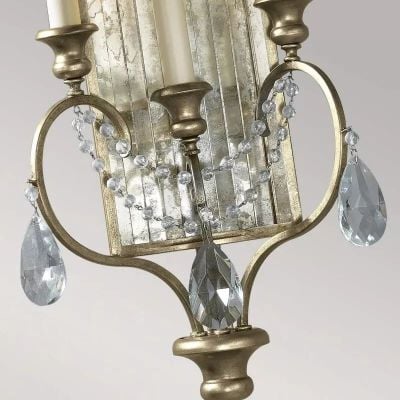 Elstead Lighting Gianna kinkiet 3x60 W srebrny FE-GIANNA3W