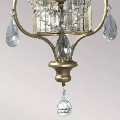 Elstead Lighting Gianna kinkiet 3x60 W srebrny FE-GIANNA3W