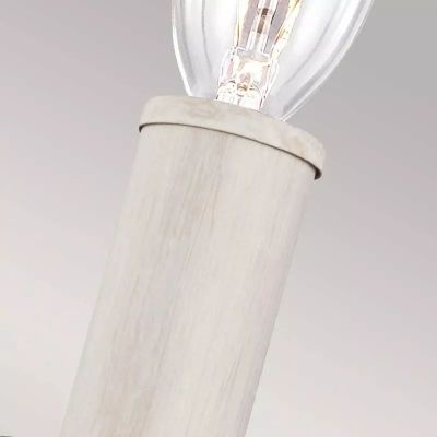 Elstead Lighting Hartsville kinkiet 1x40 W biały/drewno FE-HARTSVILLE1
