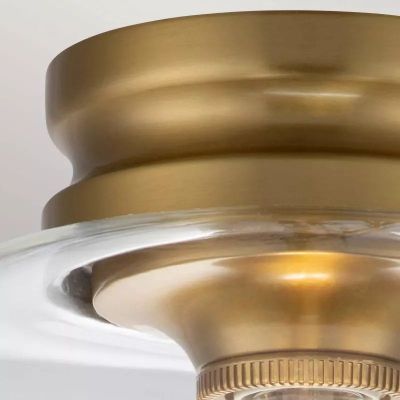 Elstead Lighting Hounslow plafon 1x60 W mosiądz FE-HOUNSLOW-F-BB