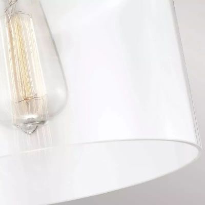 Elstead Lighting Hounslow lampa podsufitowa 1x60 W nikiel FE-HOUNSLOW-F-PN