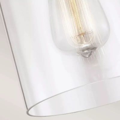 Elstead Lighting Hounslow lampa wisząca 1x60 W nikiel FE-HOUNSLOW-P-PN