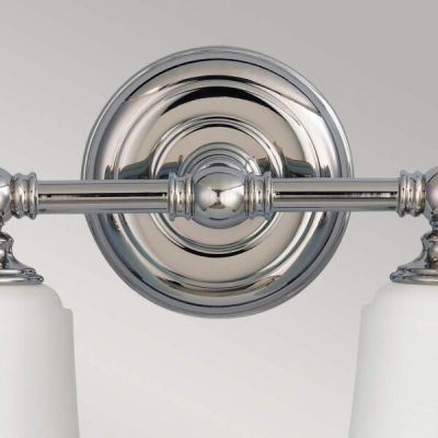 Elstead Lighting Huguenot Lake kinkiet 2x3 W chrom polerowany FE-HUGOLAKE2BATH