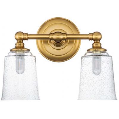 Elstead Lighting Huguenot Lake kinkiet 2x3 W mosiądz oksydowany FE-HUGOLAKE2BATH-BB