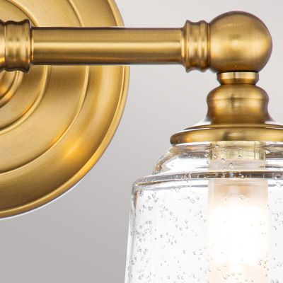 Elstead Lighting Huguenot Lake kinkiet 2x3 W mosiądz oksydowany FE-HUGOLAKE2BATH-BB