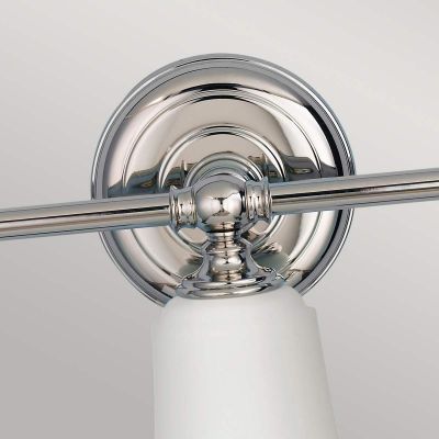 Elstead Lighting Huguenot Lake kinkiet 3x3 W chrom polerowany FE-HUGOLAKE3BATH