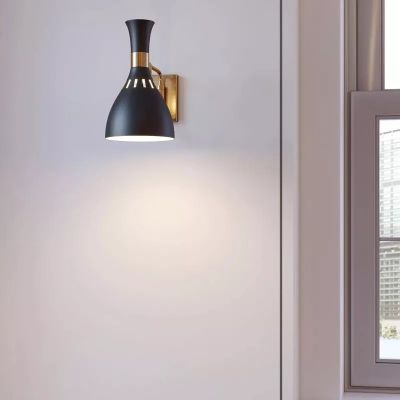 Elstead Lighting Joan kinkiet 1x60 W czarny/oksydowany mosiądz FE-JOAN1-MB