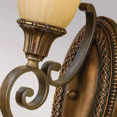 Elstead Lighting Kelham Hall kinkiet 1x60 W brytyjski brąz/florenckie złoto FE-KELHAM-HALL1
