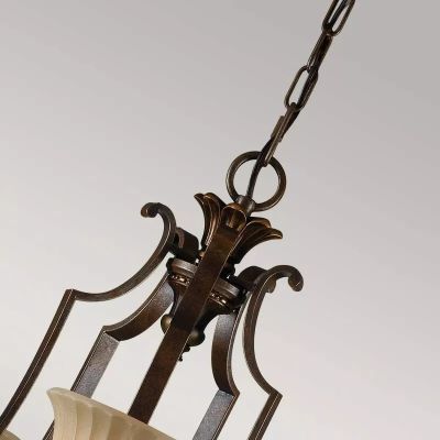 Elstead Lighting Kelham Hall lampa wisząca 5x60 W brytyjski brąz/florenckie złoto FE-KELHAM-HALL5-UPLT
