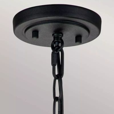 Elstead Lighting Lighthouse lampa wisząca 1x60 W teksturowana czerń FE-LIGHTHOUSE8-S-BLK