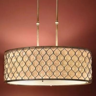 Elstead Lighting Lucia lampa wisząca 3x60 W oksydowane srebro FE-LUCIA-P-A